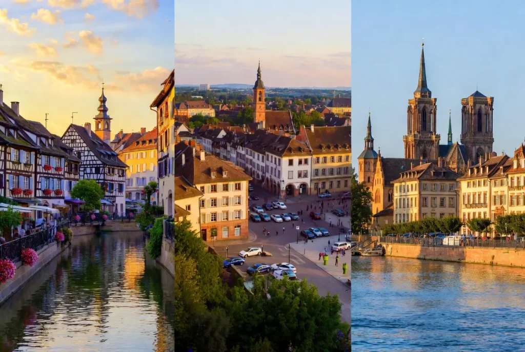 villes d'alsace